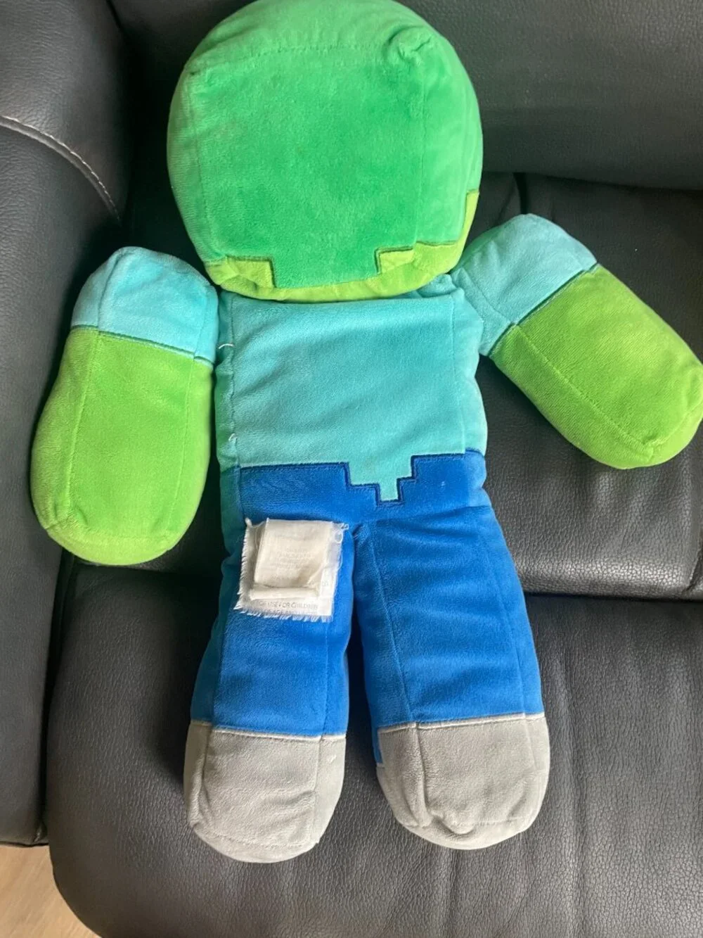 Minecraft Zombie Guy Steve Plush 18